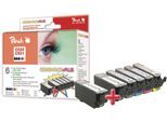 Peach Tintenpatrone »Canon PGI-520XL / CLI-521XL C/M/Y/BK«, (1 St.)