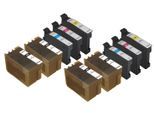 Tintenpatrone »Peach Epson Nr. 27XL 4x BK, je 2x M, C, Y«, (10 St.)