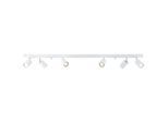 Brilliant Deckenstrahler »Different«, 6 flammig, Leuchtmittel GU10 ohne Leuchtmittel, Spotbalken 6flg weiss