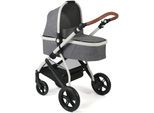 CHIC4BABY Kombi-Kinderwagen »Torre, Melange Grau«, 15 kg, ; Kinderwagen