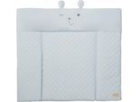 roba® Wickelauflage »Style, Soft, sky«, mit aufgesticktem Gesicht