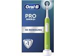 Oral-B Elektrische Zahnbürste »Pro Junior«, 1 St. Aufsteckbürsten, Drucksensor