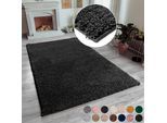Home affaire Hochflor-Teppich »Shaggy 30«, rechteckig, 30 mm Höhe, Teppich, Uni Farben, besonders weich und kuschelig