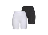 Tamaris Radlerhose, (2er-Pack), zum Unterziehen unter Kleidern und Röcken