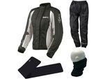NERVE Motorradkombi, (Set, 4 tlg.)