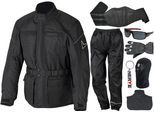 NERVE Motorradkombi, (Set, 8 tlg.)