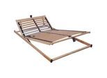 Boxxx Lattenrost , Holz , Buche , Schichtholz , 5-Zonen , 90x200 cm , Federleisten mit Duokappen, Mittelgurt, individuelle Liegehärteeinstellung, verstellbar , Schlafzimmer, Lattenroste, verstellbare Lattenroste