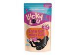 Lucky Lou Nassfutter Katze Adult Ente und Geflügel 64x125 g