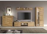 INOSIGN Wohnwand »Aosta, Breite 330cm, best. aus Highboard, Lowboard, Wandboard, Vitrine«, (4 St.), Wohnwand, Kombination, Anbauwand, Möbel Set, Schrankwand, Möbel Kombi