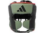Kopfschutz ADIDAS PERFORMANCE "Combat 50 Headguard" Gr. XL, grün (grün, schwarz), Protektoren, XL