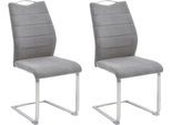 MCA furniture Freischwinger »Ferrera«, (Set), 2 St., (2er-Set), Komfortsitzhöhe von ca. 48 cm, Schwingstühle mit Griff