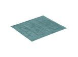 Vossen Badematte , Türkis , Textil , Uni , rechteckig , 55x65 cm , ISO 9001, Fkt, Made in Austria, Oeko-Tex® Standard 100 , für Fußbodenheizung geeignet, rutschfest , Heimtextilien, Badtextilien, Badematten