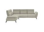 Moderano Ecksofa , Beige , Textil , Ottomane links, L-Form , 290x223 cm , erweiterbar, Typenauswahl, Lederauswahl, Stoffauswahl, Sitzqualitäten, seitenverkehrt erhältlich, Hocker erhältlich, Rücken echt, individuell planbar, Armteil links, Armteil rechts , Wohnzimmer, Sofas & Couches, Wohnlandschaften, Ecksofas