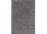 Teppich SEHRAZAT "Rio 1500", grau, B:160cm H:8mm L:230cm, Kunstfaser, Teppiche, Sanfte Farben,modernes Design,langlebig,Eleganz trifft Komfort