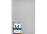 Teppich ANDIAMO "Arezzo", grau, B:160cm H:16mm L:230cm, Polyester, Teppiche, Teppich, Uni Farben, weicher Flor, waschbar, ideal im Wohnzimmer & Schlafzimmer
