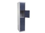 Schließfach Preston T163, Schließfachschrank Wertfachschrank Spind, Metall 180x38x45cm ~ anthrazit-grau