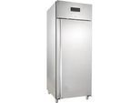 GastroHero Gastronomie Tiefkühlschrank ECO 700 GN 2/1 Monoblock, 616 Liter Kühlraumvolumen, 3 verstellbare Einlegeböden, Robuste Bauweise, Edelstahl