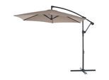 Sonnenschirm COCON "TR-018 Ø 300 cm hängend", grau (taupe), Standschirme, Sonnenschirm