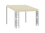 vidaXL Wand-Pavillon 3x3 m Creme Stoff