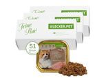 Lyra Pet Lecker.Pet Balu's Feine Paté Reich an Pute Katzenfutter Nassfutter Vollnahrung 5,82 kg