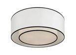 Deckenleuchte Bergamo Weiß max. 60 Watt Deckenlampe