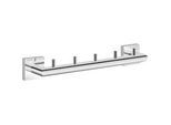 Hakenleiste Elean mit 5 Haken, Messing verchromt - 93 136 25