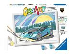 Ravensburger Malen nach Zahlen »CreArt: Blue Lamborghini«