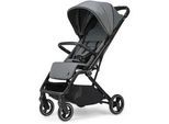 Osann Buggy , Grau, Dunkelgrau , Textil , 51x105x84.5 cm , EN 1888, UV 50+ , Federung, 5-Punkte-Gurt, Griff in Lederoptik, Transportsicherung, mit Tragegriff, Einhand-Faltmechanismus, Reflektorstreifen, abnehmbarer Schutzbügel , Baby on Tour, Kinderwagen, Buggys