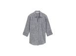 TOM TAILOR Damen Bluse mit Brusttaschen, blau, Meliert, Gr. 42