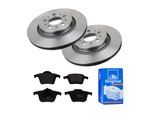 ATE Bremsensatz-Hinterachse Bremsensatz, Scheibenbremse hinten rechts links belüftet 308mm für VOLVO 274330 8624926 30793093 IJF141H6M4