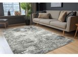 Teppich OBSESSION "Posh 305", grau, B:200cm H:12mm L:290cm, Polyester, Teppiche, Teppich, modernes Design, bedruckte Qualität, Wohnzimmer