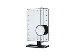 UNIQ Hollywood Makeup Mirror with light and 10x magnification Black