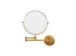 UNIQ Wall Mirror with 10x Magnification in Gold