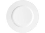 Speiseteller Caterado ISTA, rund, spülmaschinenfest, Ø 240 x H 21 mm, Porzellan, weiss, 6 Stück