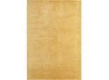 Fellteppich , Goldfarben , Textil , Uni , rechteckig , 120x160 cm , Bsci , für Fußbodenheizung geeignet , Teppiche und Böden, Teppiche, Schaffelle & Kuhfelle