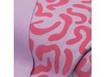 Sweatstoff "Stripes", flieder/beere