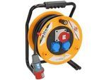 Brobusta CEE 1 IP44 Industrie/Baustellen-Kabeltrommel 30m H07RN-F 5G2,5