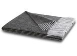 Plaid BIEDERLACK "Plaid Giletti", grau (anthrazit), B:130cm L:170cm, Baumwolle, Polyacryl, Wohndecken, im klassischem Plaidmaß