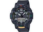 Smartwatch CASIO PRO TREK SMART, schwarz, Smartwatches, Armbanduhr, Herrenuhr, Digitaluhr, Weltzeit, Bluetooth