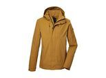 Funktionsjacke "GS 59 MN JCKT", Herren, Gr. XXL, gelb (curry), Obermaterial: 100% Polyester;Futter: 100% Polyester, G.I.G.A. DX BY KILLTEC, Jacken Funktionsjacke, Herrenjacke im urbanen Look, wasser- und winddicht, atmungsaktiv