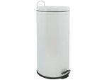 Spirella Abfalleimer , Weiß , Kunststoff , 30 l , 29.5x63.5x29.5 cm , Haushalt & Kleinelektro, Reinigung, Mülleimer & Abfallsammler