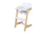 Hochstuhl ROBA "Nature Up", Baby, braun (hellbraun, weiß), Stühle Hochstuhl