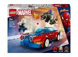 LEGO® Spielbausteine »Spider-Mans Rennauto & Venom Green Goblin 76279«, (227 St.)