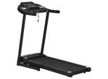 Laufband Klappbar elektrisch 500 W 1-12 km/h LED-Display Schwarz 134 x 60 x 118 cm