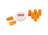 Gehörschutzstöpsel 3M 1100, Einweg, SNR-Wert 35 dB, Weichschaum, orange, 4 Paar, in Aufbewahrungsbox