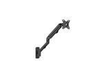 Gembird MA-WA1-02 mounting kit - adjustable arm - for flat panel - up to 7 kg - fine texture black