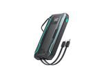 Joyroom Powerbank JR-L017 10000mAh 22.5W with Lightning + USB-C cable (black) Powerbank (Akku) - schwarz - 10000 mAh