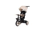 Chipolino Dreirad, Tricycle Urban Lenker mit Licht, klappbar, Sitz drehbar, Korb beige