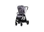 Chipolino Kombikinderwagen 3 in1 Marbella Fußabdeckung Einlage i-Size Babyschale grau