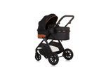 Chipolino Kombikinderwagen Harmony 3 in 1 Autositz, Wickeltasche, Getränkehalter grau